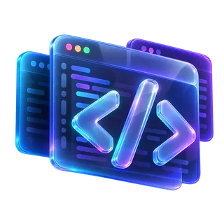 Frontend development artwork